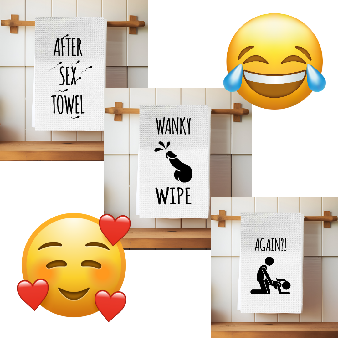 Adult Naughty Towels - All 3