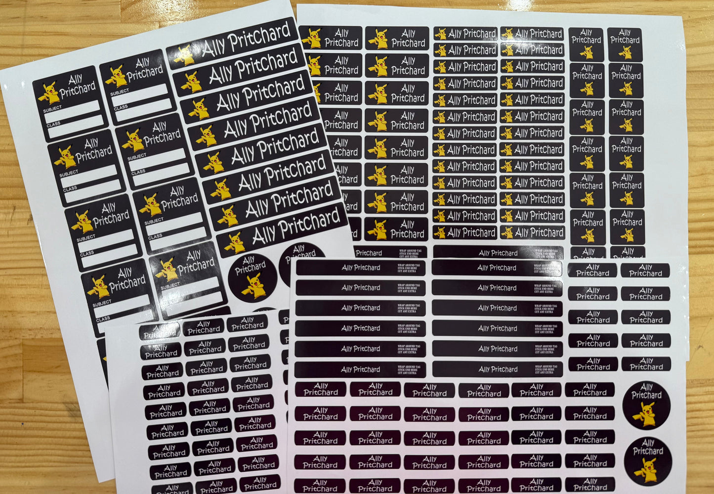Back to school sticker pack