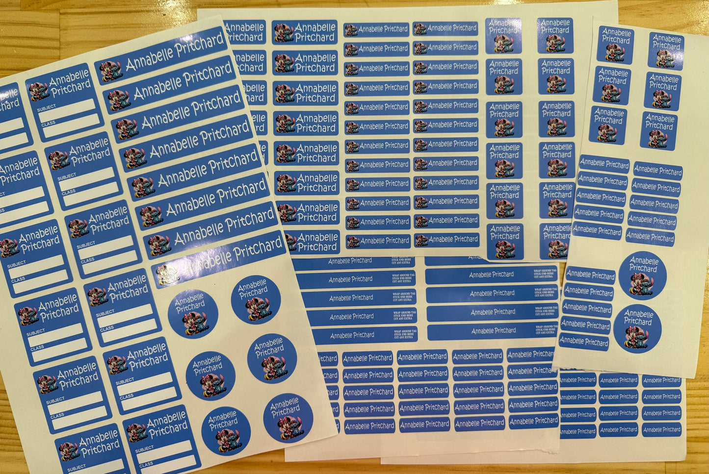 Back to school sticker pack