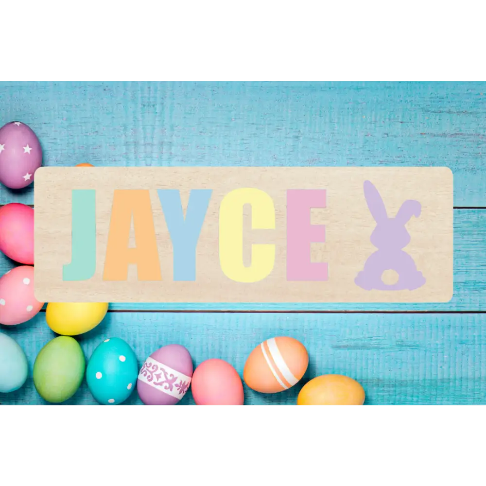Easter name puzzle - All Things Kids