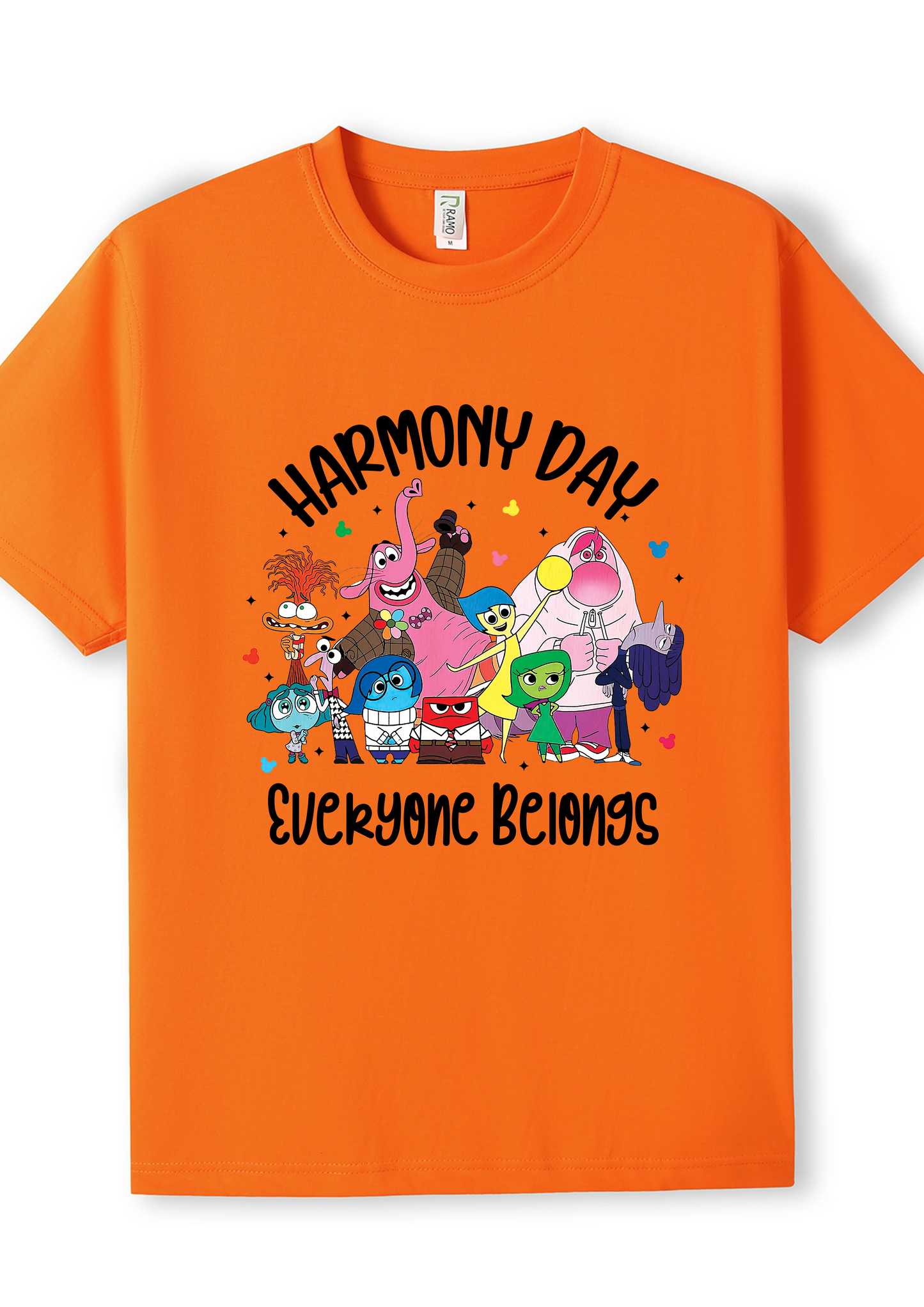 Harmony day inside out t-shirt - Clothing