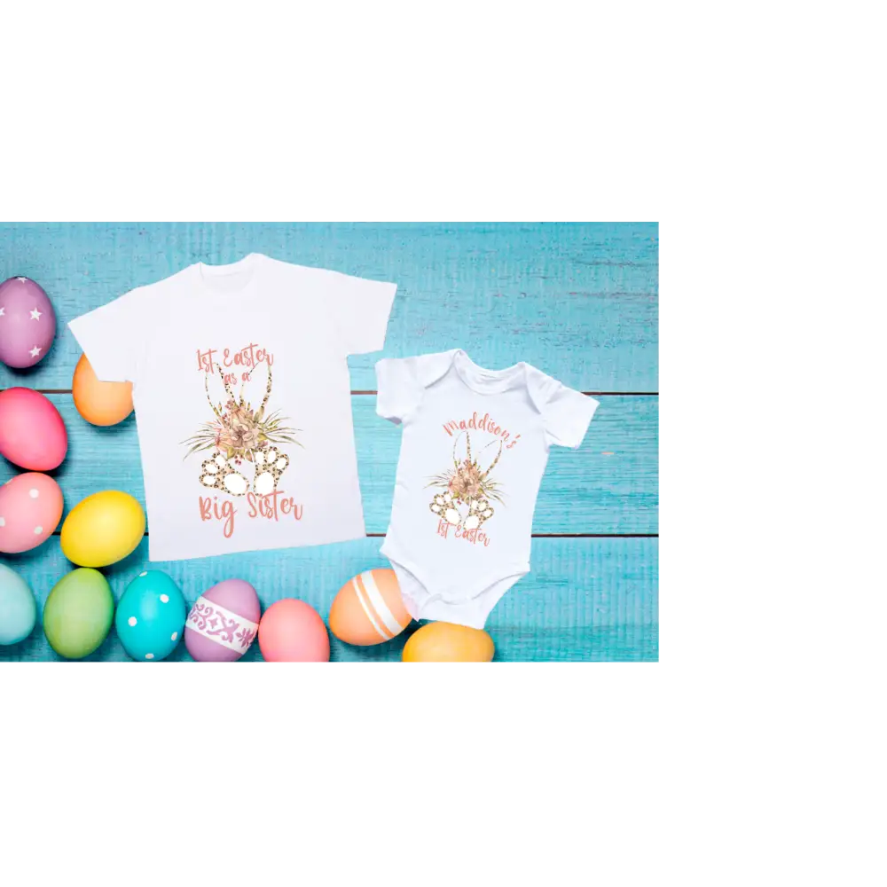 My First Easter sisters onesie / T-shirt - 0000 oneise - Easter