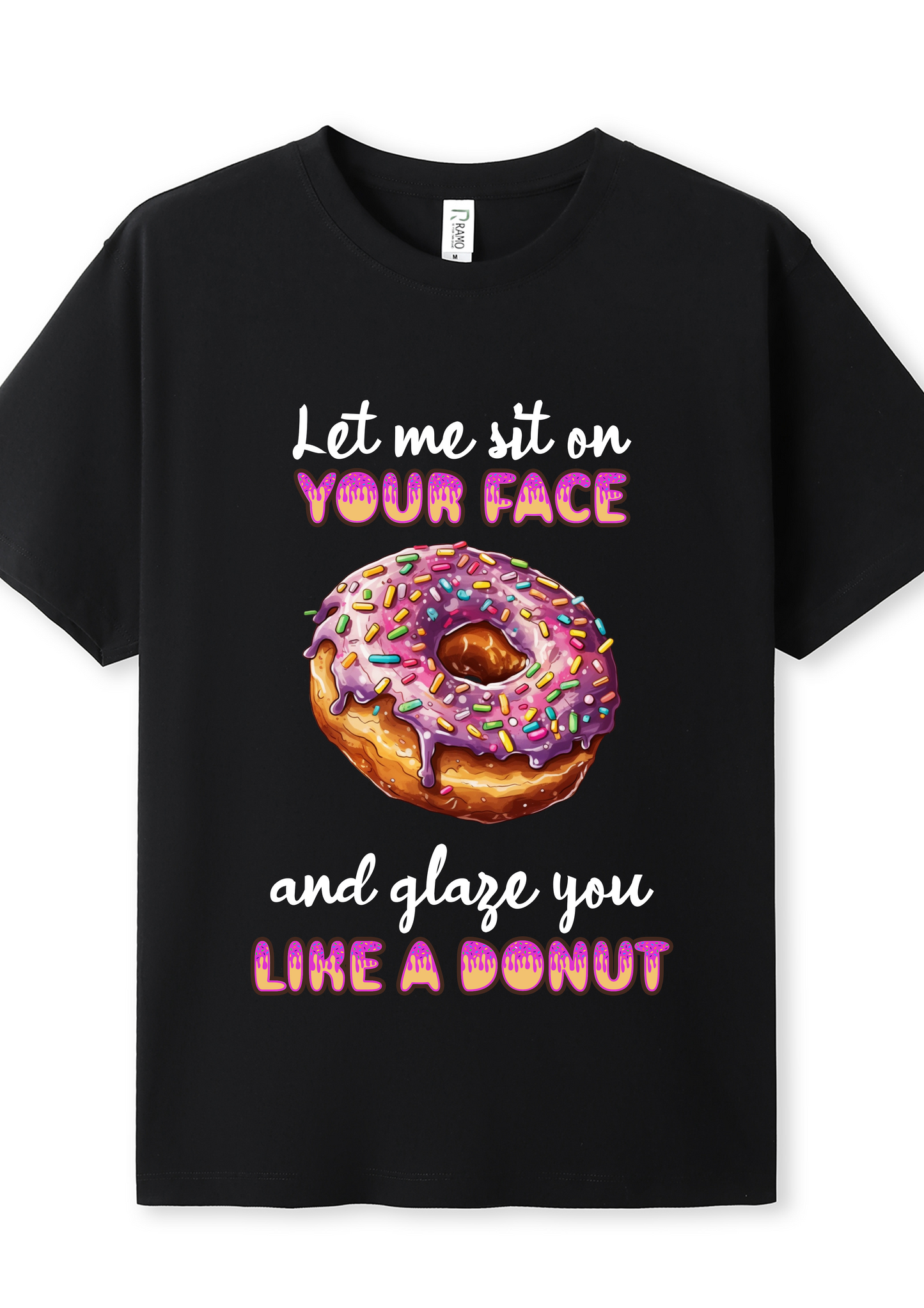 Naughty Let me sit on your face t-shirt