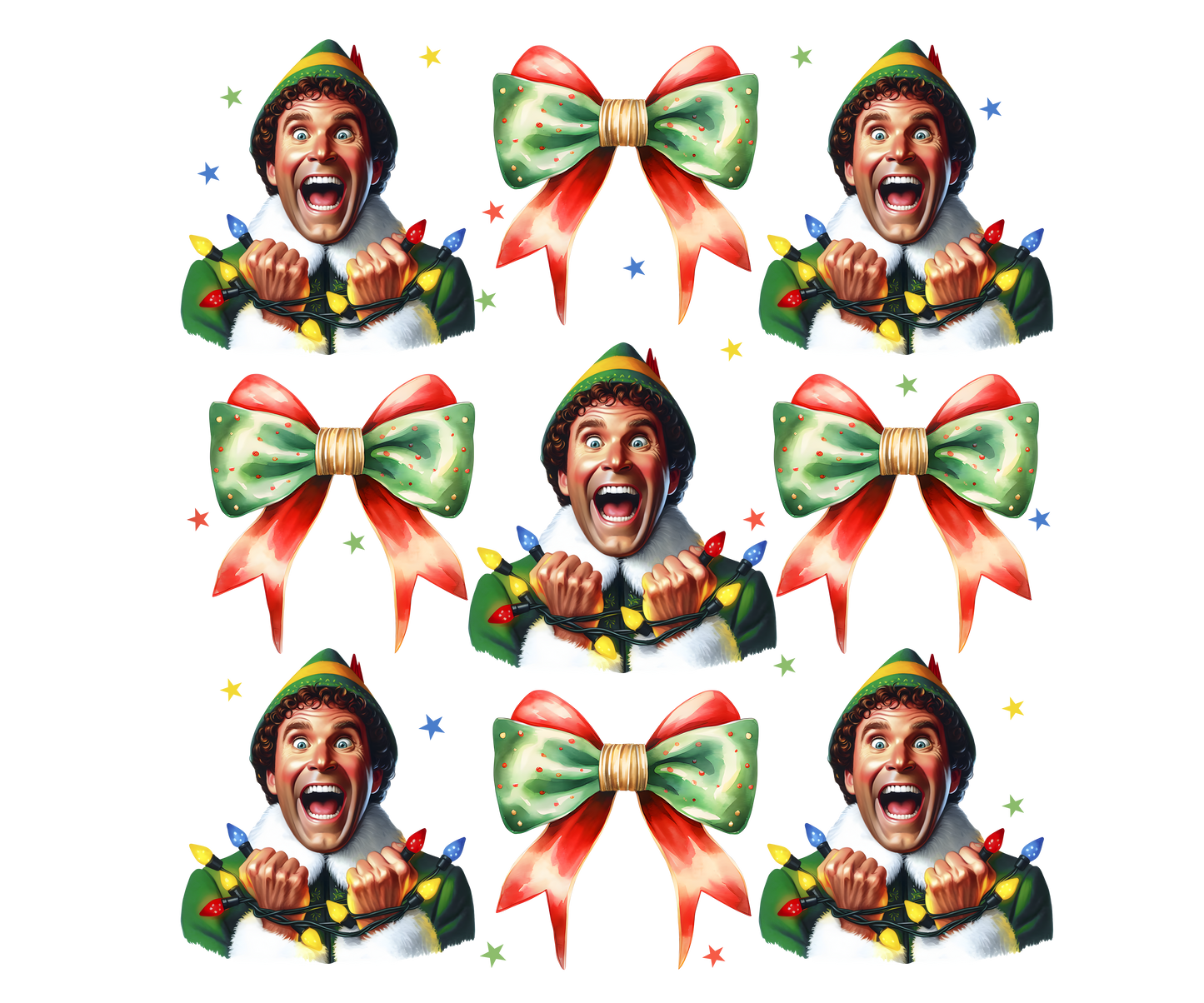 OMG santa elf DTF print - Dtf and UV Dtf Prints