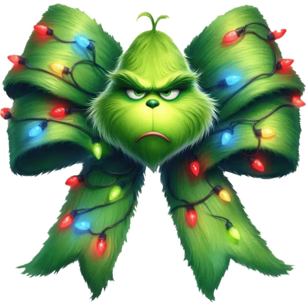 Personalised candy cane grinch grandkids/ kids tshirt