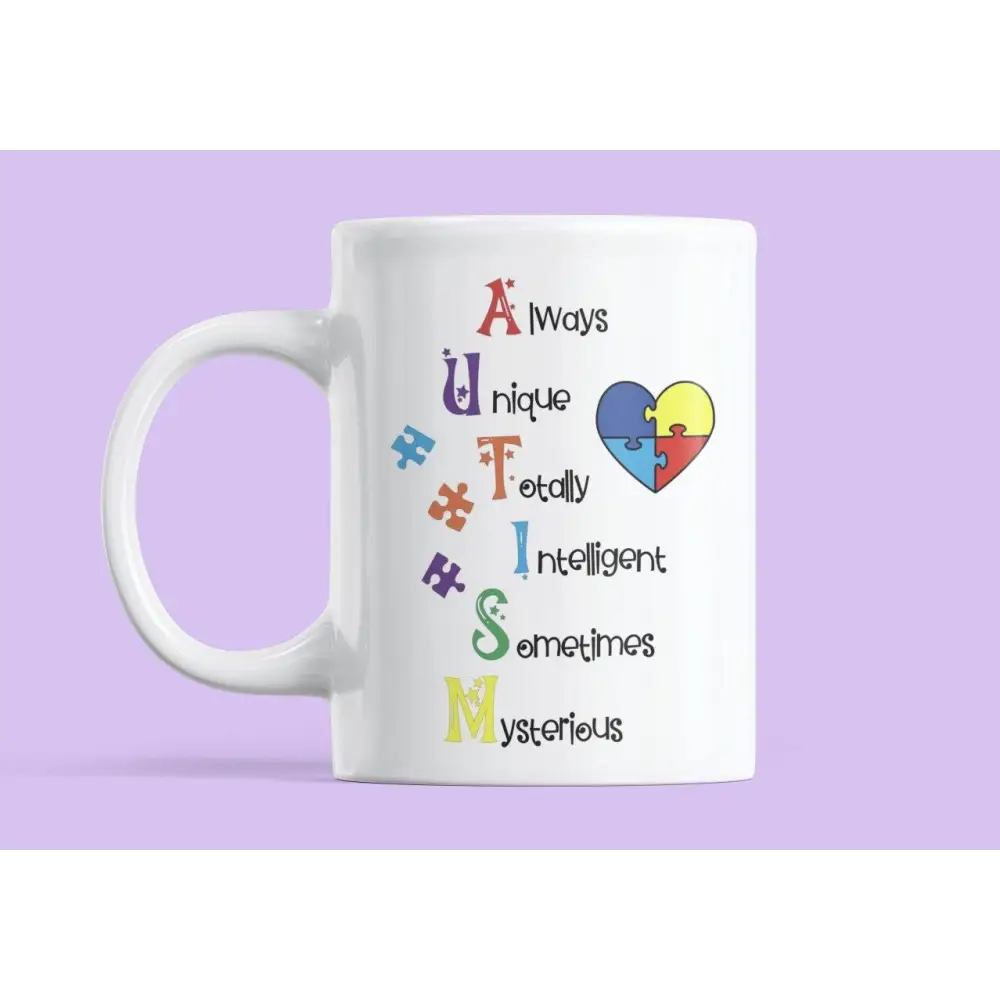 Autism awareness poem mug - All Products