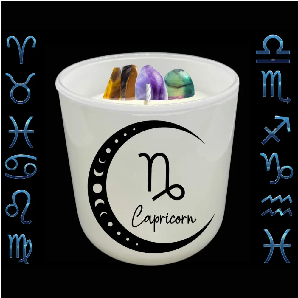 Capricorn inspired candle - All Things Crystals