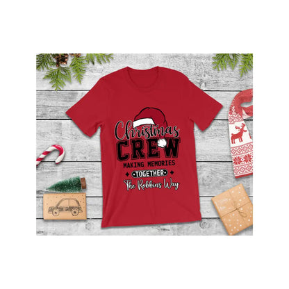 Christmas Crew Matching family t-shirts