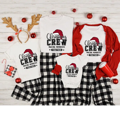 Christmas Crew Matching family t-shirts