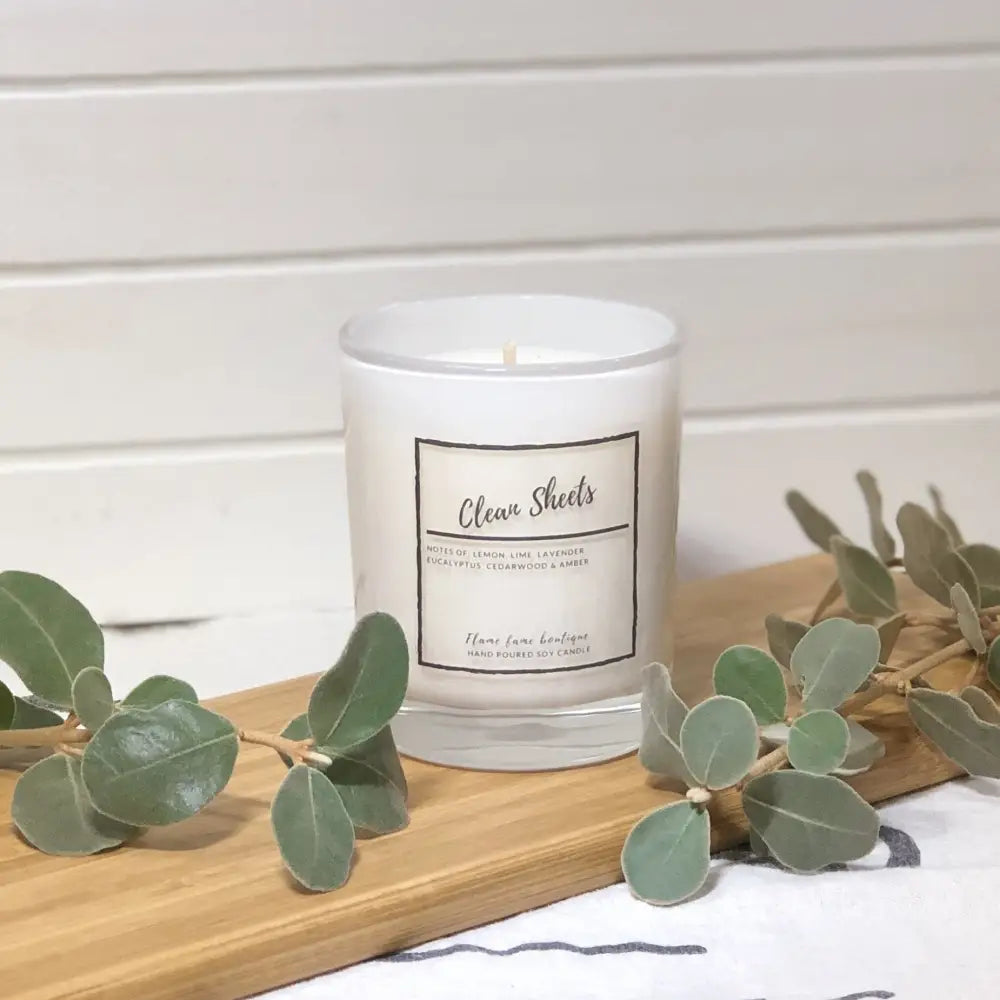 Clean Sheets - Scented Candle - Small - Candles