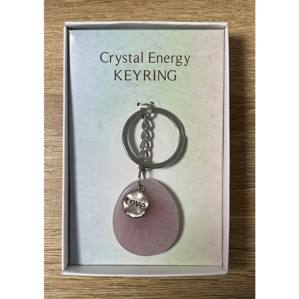 Crystal energy keyring - All Things Crystals