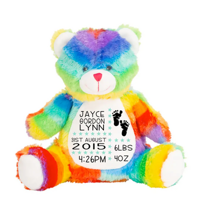 Custom message Bear Large - All Things Baby