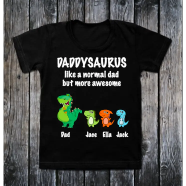 Daddysaurus tshirt - Small - Clothing