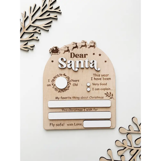 Dear Santa board - All Things Kids