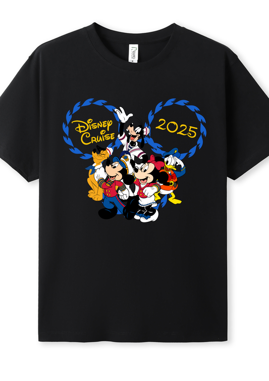 Disney Crusie with year DTF print - Dtf and UV Dtf Prints