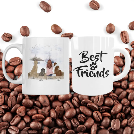 Dog mug - best friends - Drinkware