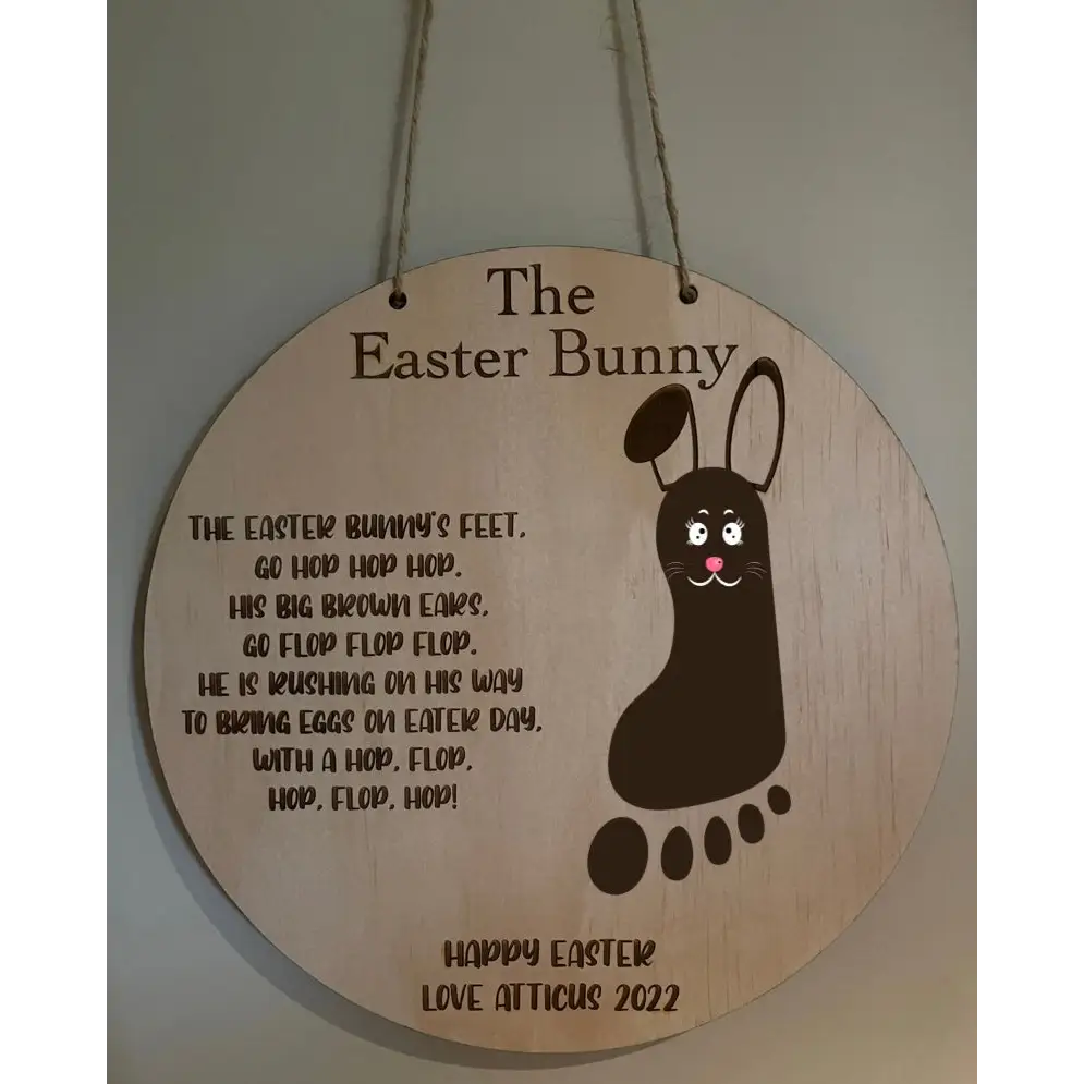 Easter plaque - with thread - Easter