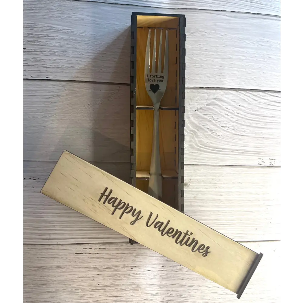 Engraved cutlery - Valentines Day