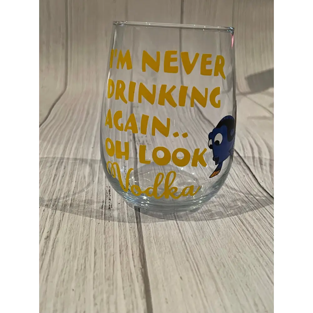 Funny Adult stemless wine glasses - 18 + Adult Gifts