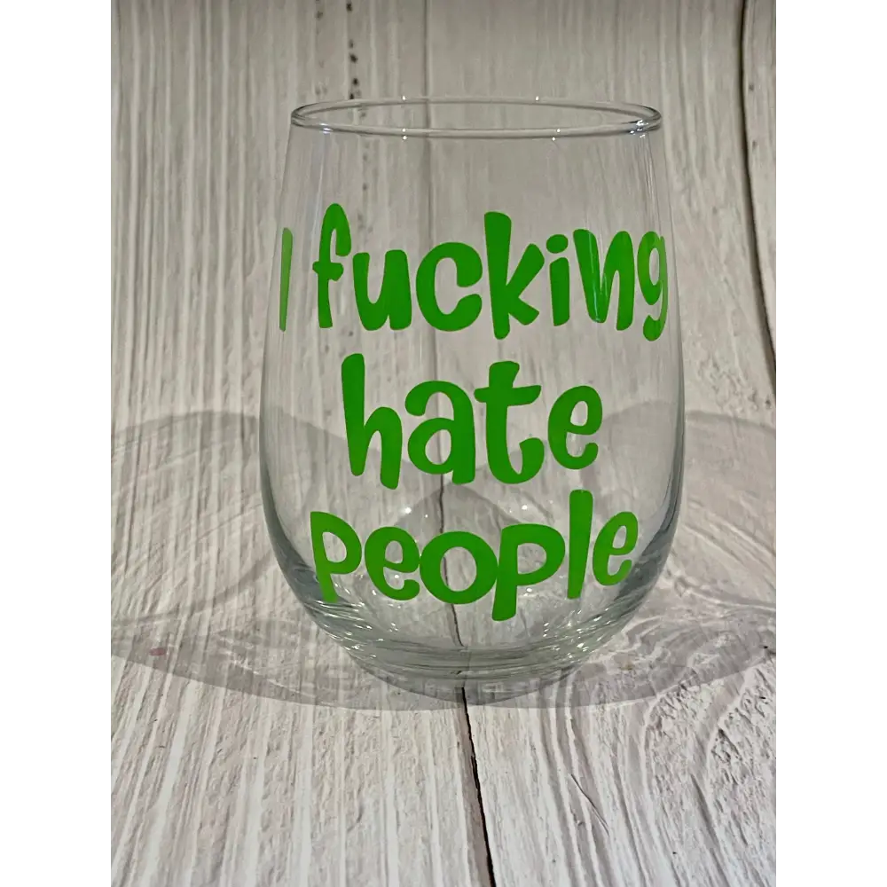 Funny Adult stemless wine glasses - 18 + Adult Gifts