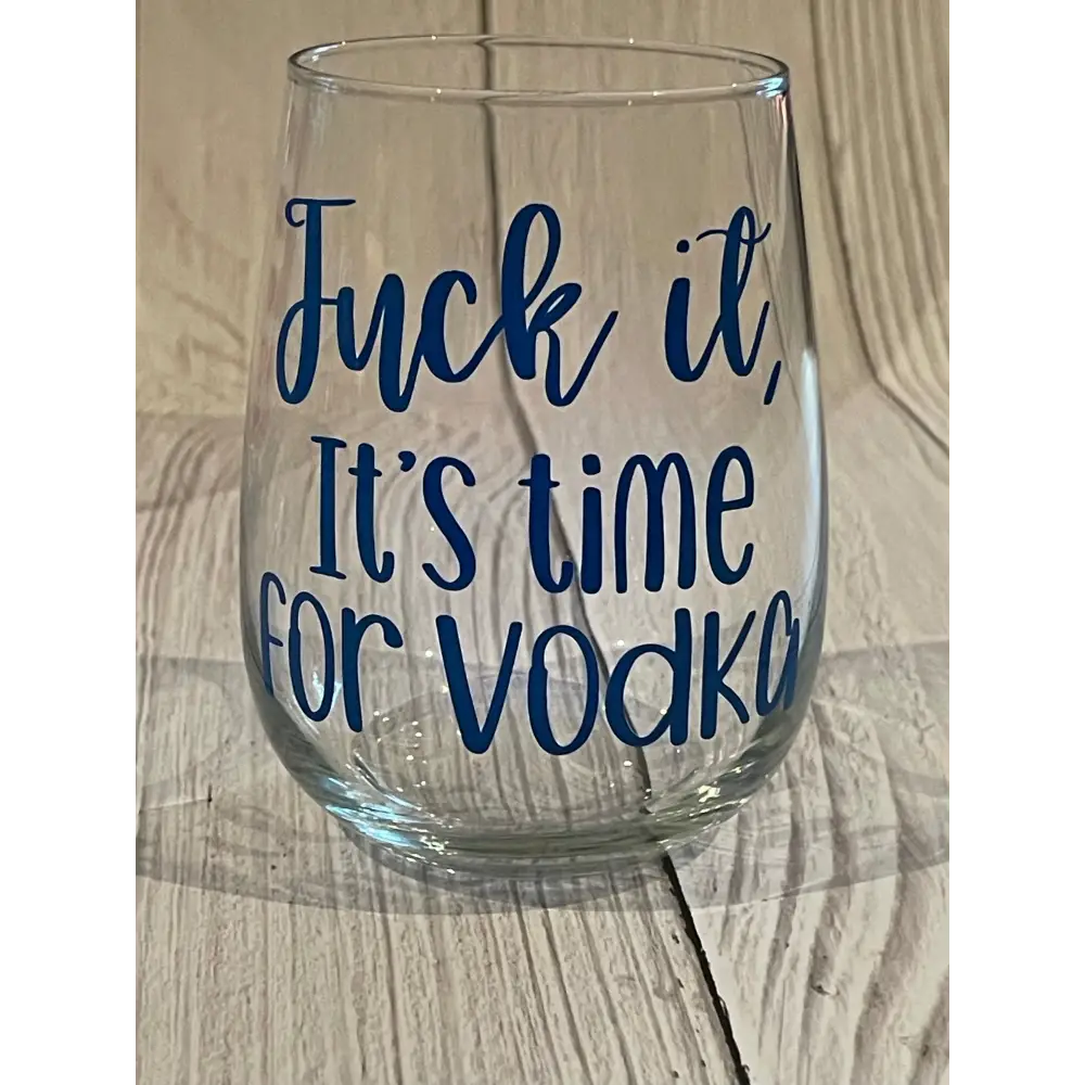 Funny Adult stemless wine glasses - 18 + Adult Gifts