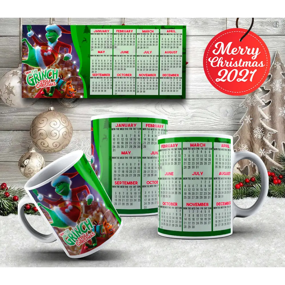 Grinch Christmas Mug - Christmas