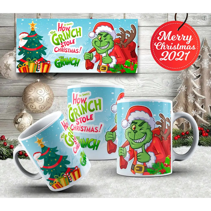 Grinch Christmas Mug - Christmas