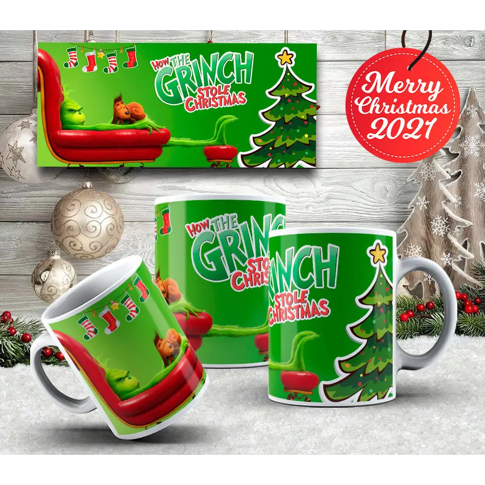 Grinch Christmas Mug - Christmas