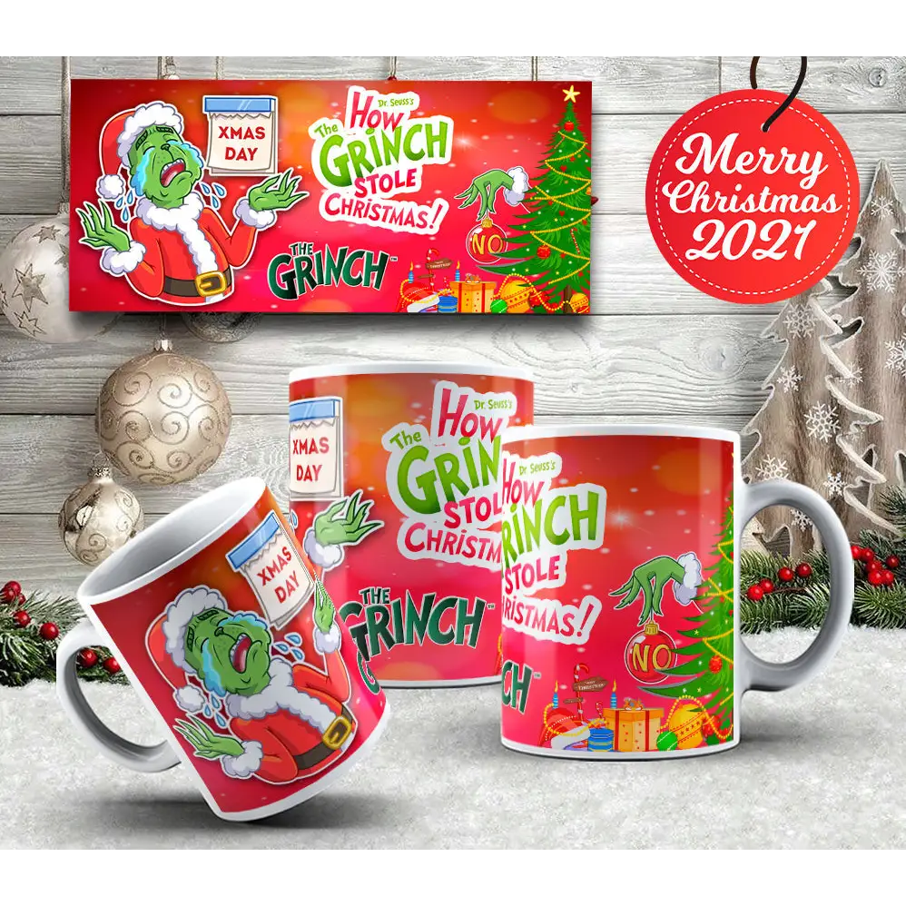 Grinch Christmas Mug - Christmas