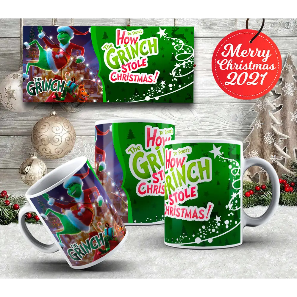 Grinch Christmas Mug - Christmas