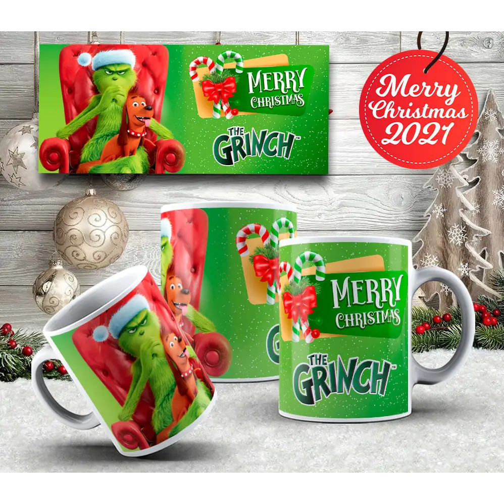 Grinch Christmas Mug - Christmas