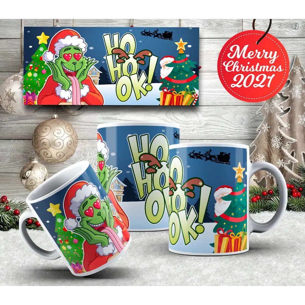 Grinch Christmas Mug - Christmas