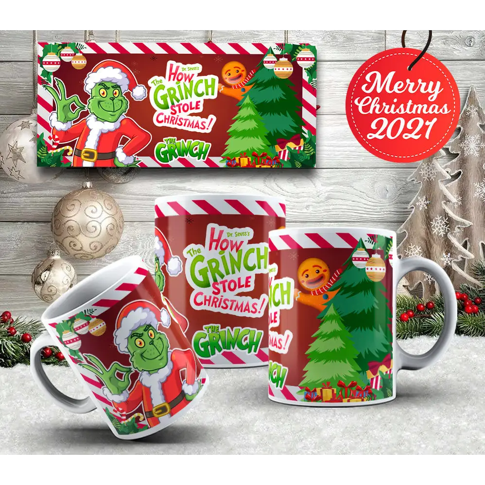 Grinch Christmas Mug - Christmas