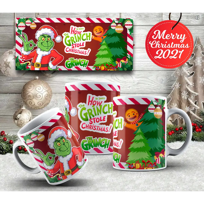 Grinch Christmas Mug - Christmas