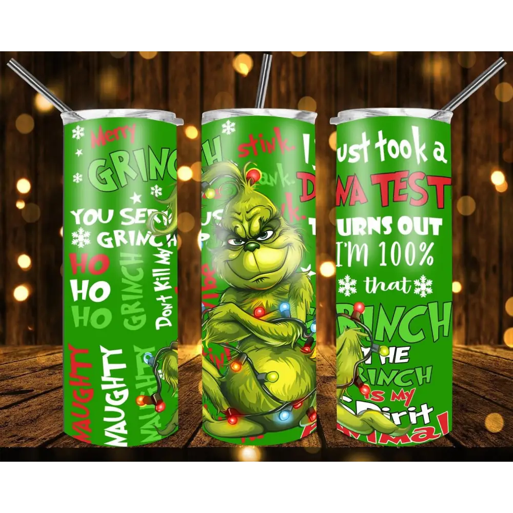 Grinch Christmas Tumblers - 1 / 20oz