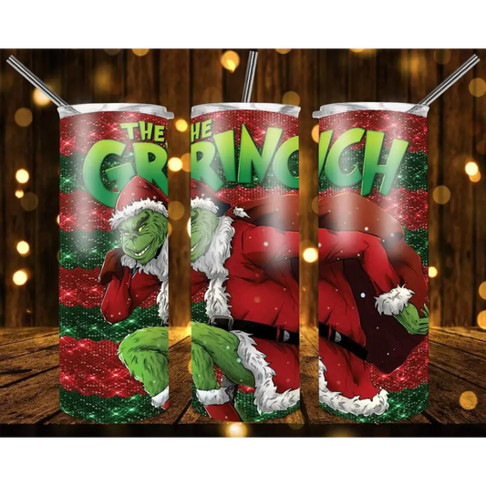 Grinch Christmas tumblers - 20oz / 1 - Christmas