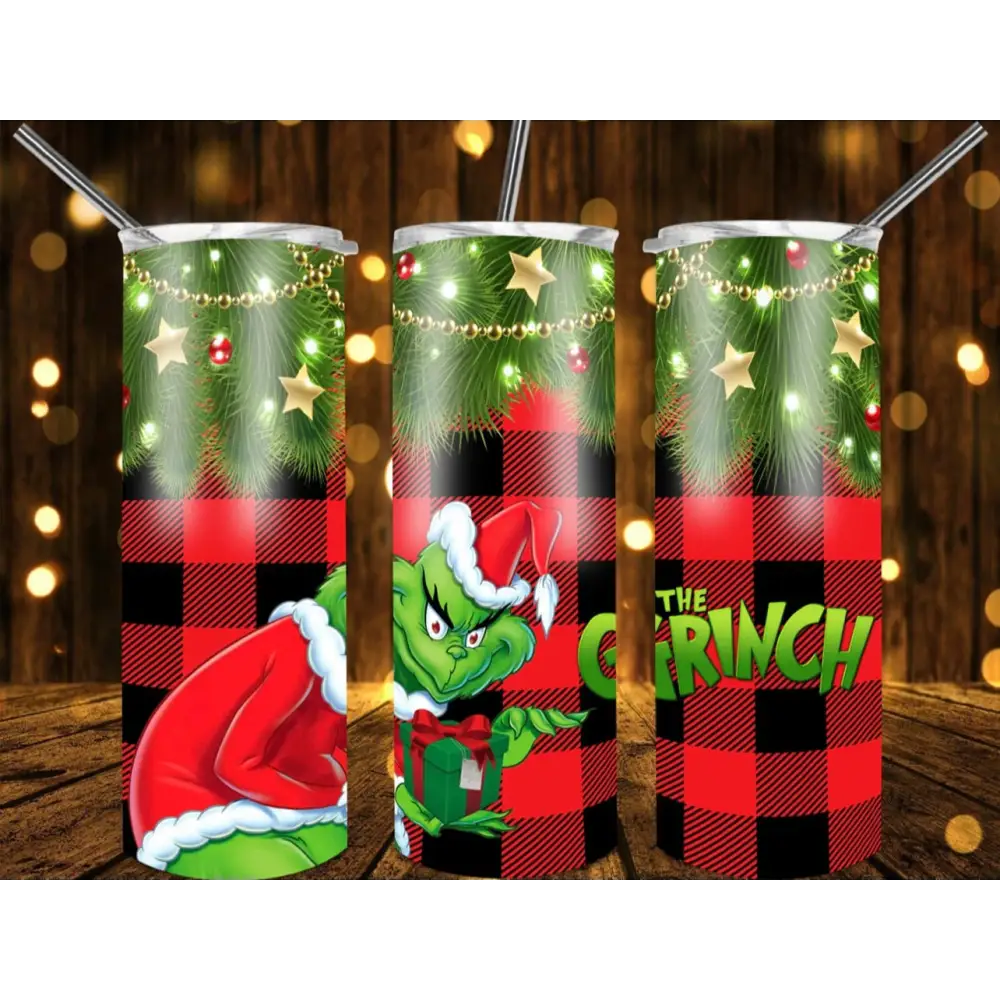 Grinch Christmas tumblers - Christmas