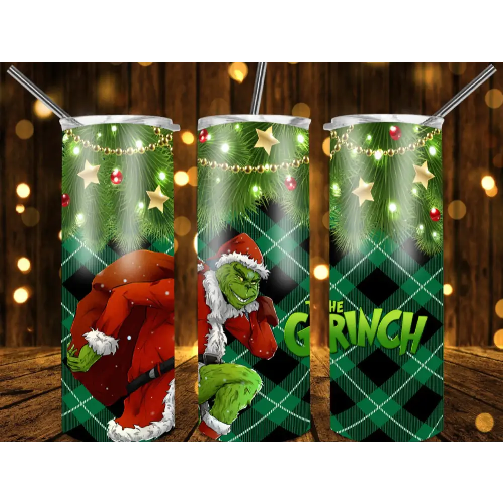 Grinch Christmas tumblers - Christmas