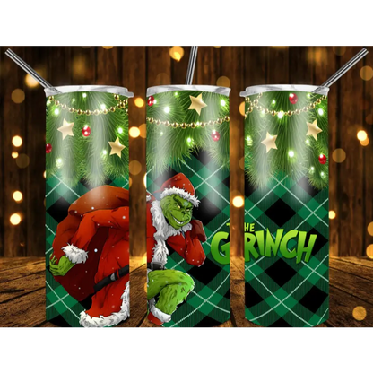 Grinch Christmas tumblers - Christmas