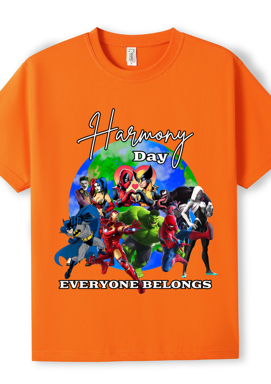 Harmony Day Marvel T-shirt - Clothing