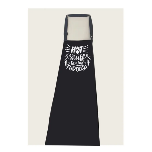 Hot stuff coming through funny apron - Dtg - Accessories