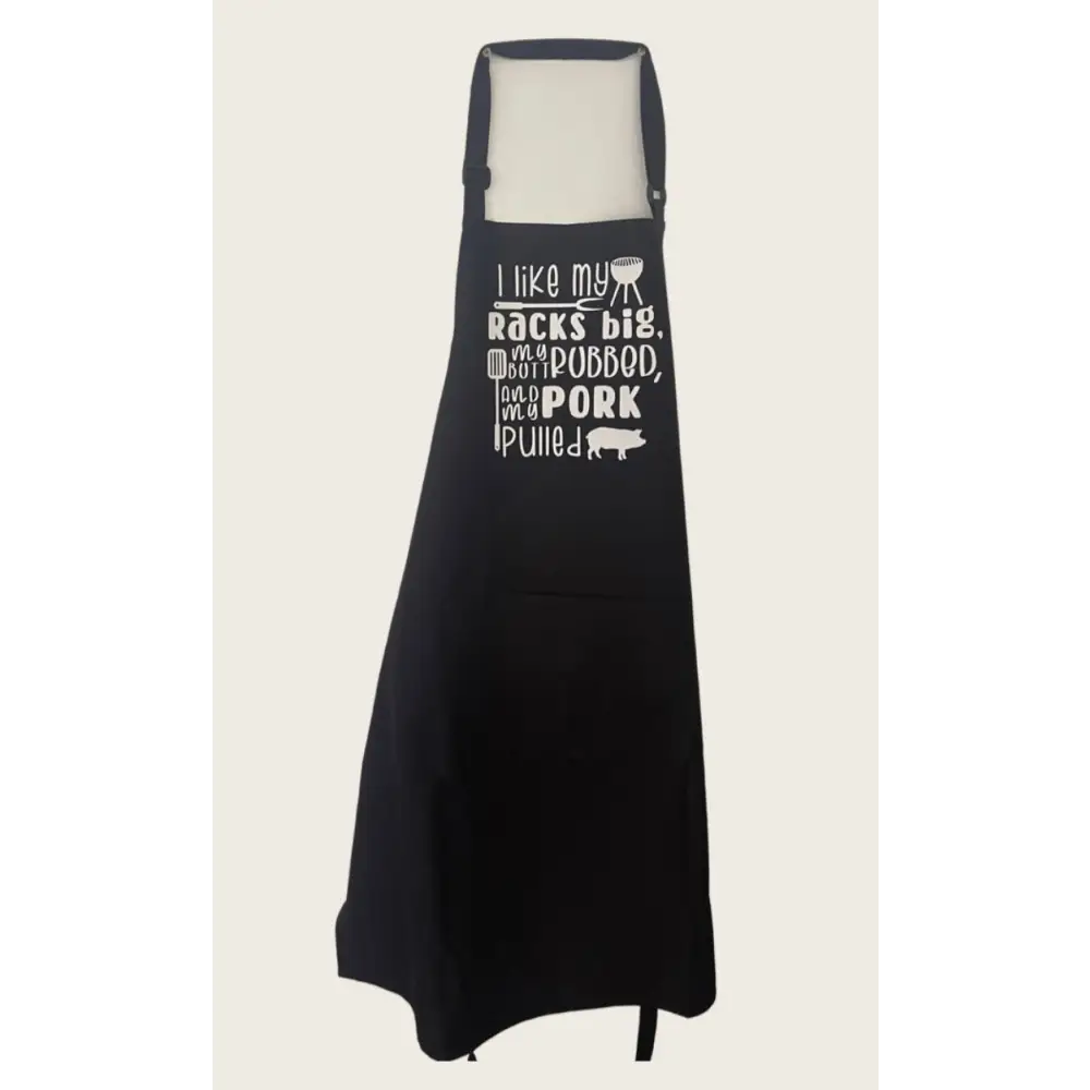 ’I like my racks big’ funny apron - Accessories