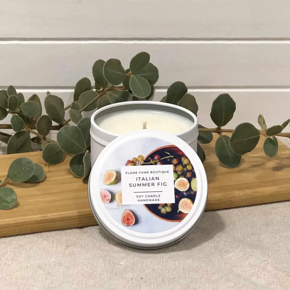 Italian Summer Fig Scented Candles - 4oz - Candles