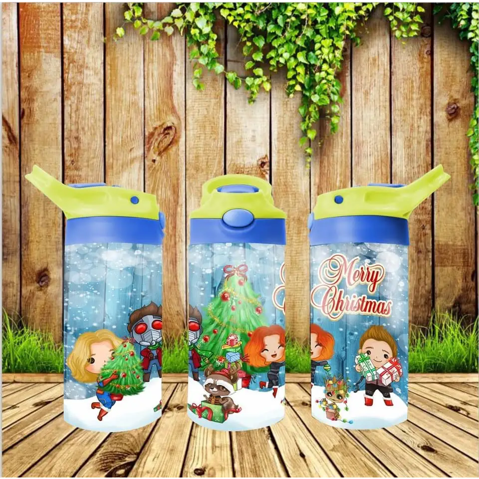 Kids Christmas drink Bottle - Drinkware