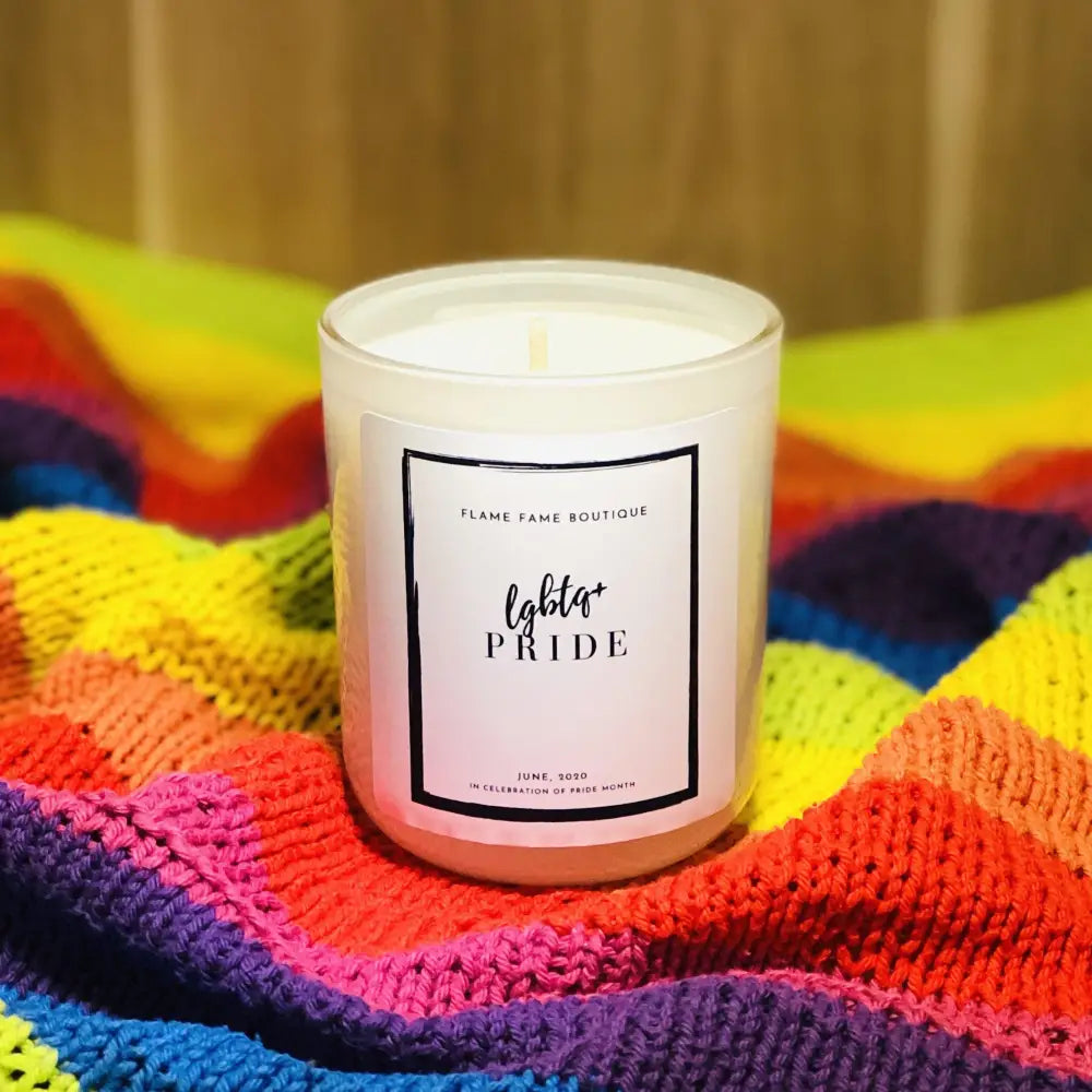 LGBTQ + and proud Scented Candle - Candles