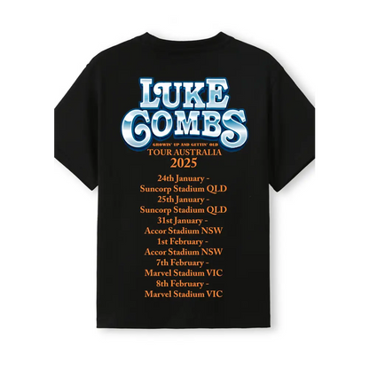 Luke Combs Cody Davis Lane Pittman & Mitchell Tenpenny Gettin’ Old Tshirt