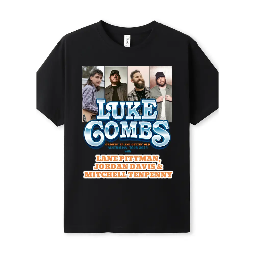 Luke Combs Cody Davis Lane Pittman & Mitchell Tenpenny Gettin’ Old Tshirt