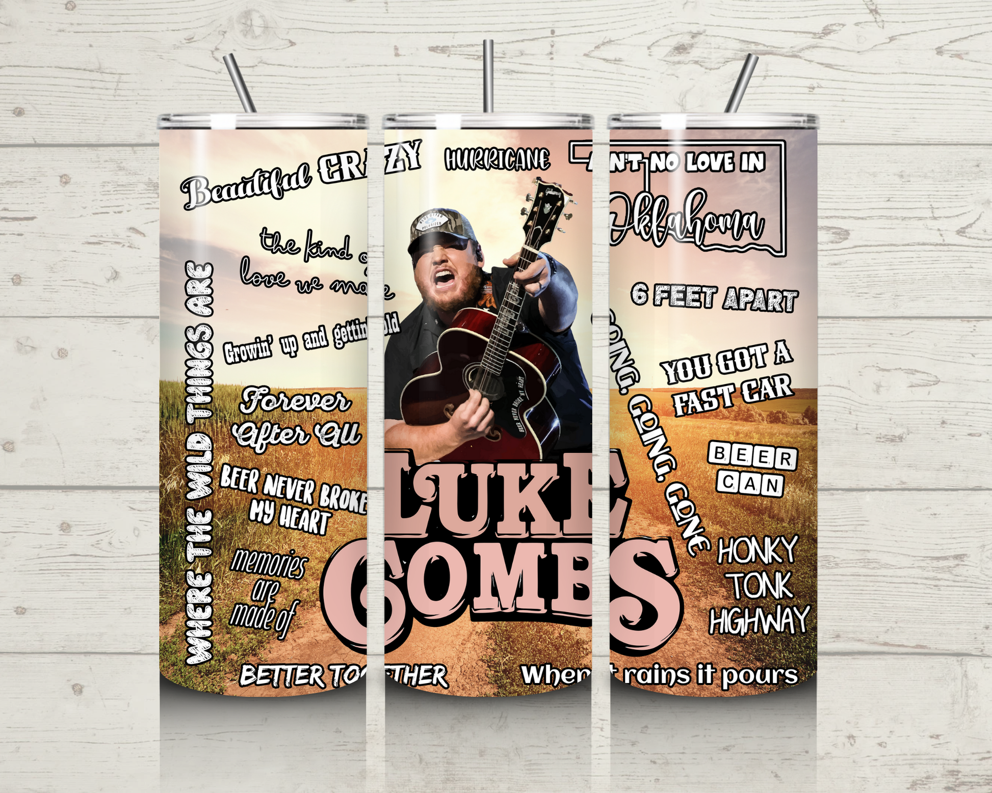 Luke Combs Tumbler - Drinkware