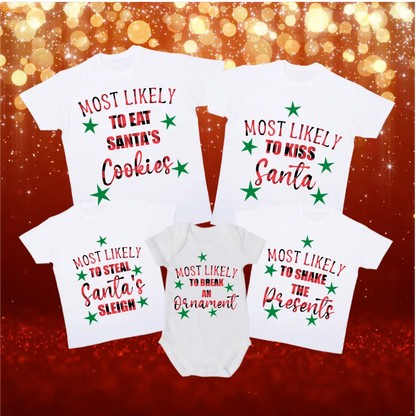 Matching Christmas t-shirts - Christmas