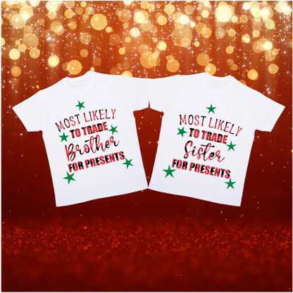 Matching Christmas t-shirts - Christmas